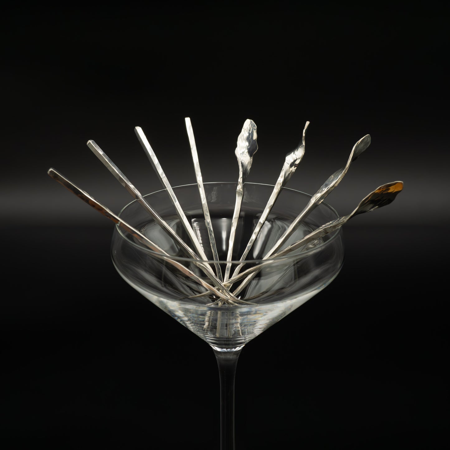 Kelp Sterling Silver Picks (Set of 4)